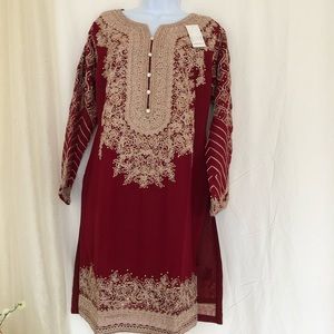 Beautiful outfit with pants and duppata